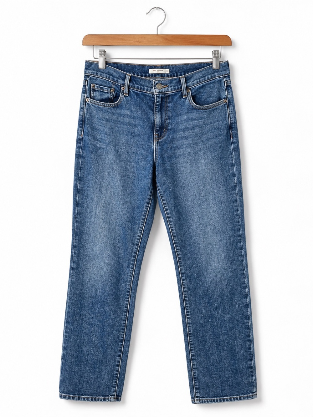 Levi’s 505 Straight Leg Jeans Medium Wash Womens 10 W30 L32